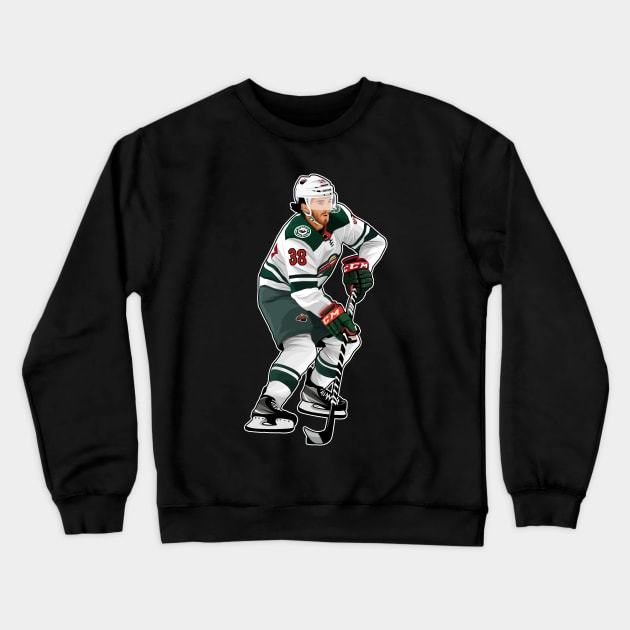 Ryan Hatman #38 Skates Crewneck Sweatshirt by GuardWall17